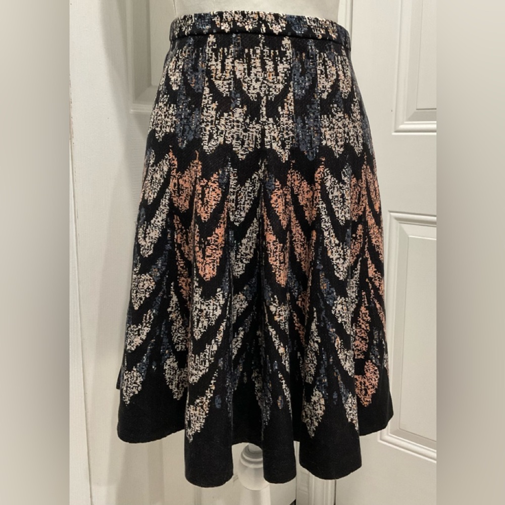 🟠 BCBGMaxAzria Women’s Flared Jersey Skirt, Size S